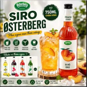 Vì sao nên chọn siro Osterberg 750ml?