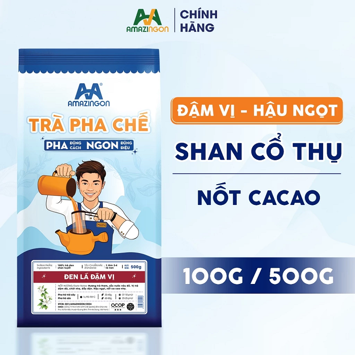 Trà Đen Lá Đậm Vị AMAZINGON